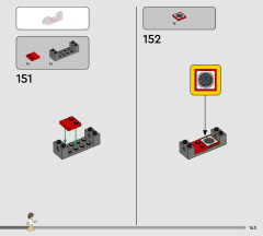 LEGO 75426 instructions page 143 – build guide