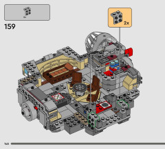 LEGO 75426 instructions page 148 – build guide