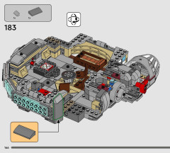 LEGO 75426 instructions page 166 – build guide