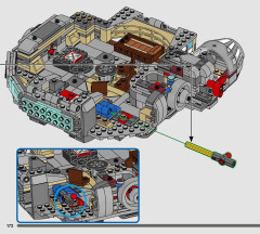 LEGO 75426 instructions page 172 – build guide