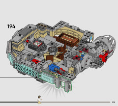LEGO 75426 instructions page 175 – build guide