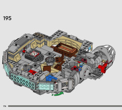 LEGO 75426 instructions page 176 – build guide