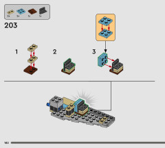 LEGO 75426 instructions page 182 – build guide