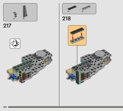 LEGO 75426 instructions page 190 – build guide