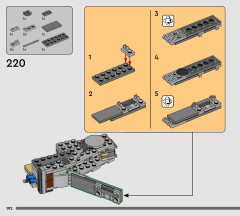 LEGO 75426 instructions page 192 – build guide