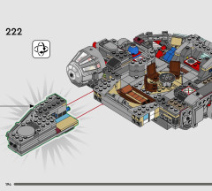 LEGO 75426 instructions page 194 – build guide