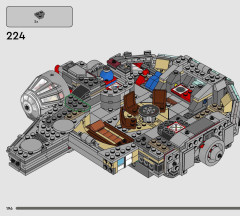 LEGO 75426 instructions page 196 – build guide