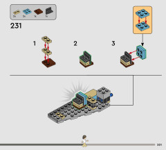 LEGO 75426 instructions page 201 – build guide