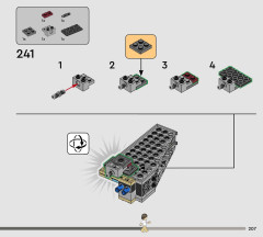 LEGO 75426 instructions page 207 – build guide