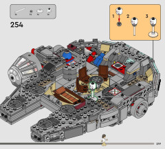 LEGO 75426 instructions page 219 – build guide