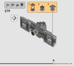 LEGO 75426 instructions page 233 – build guide