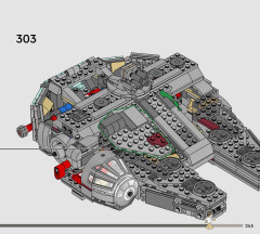LEGO 75426 instructions page 245 – build guide