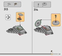 LEGO 75426 instructions page 249 – build guide