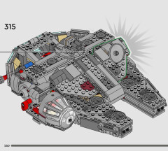 LEGO 75426 instructions page 250 – build guide