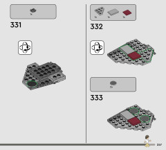 LEGO 75426 instructions page 257 – build guide