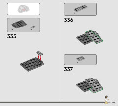LEGO 75426 instructions page 259 – build guide