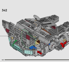 LEGO 75426 instructions page 262 – build guide