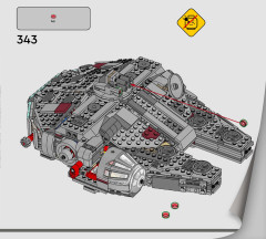 LEGO 75426 instructions page 263 – build guide
