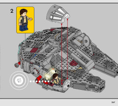 LEGO 75426 instructions page 267 – build guide