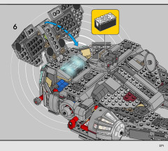 LEGO 75426 instructions page 271 – build guide