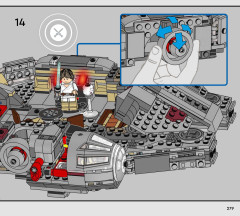 LEGO 75426 instructions page 279 – build guide