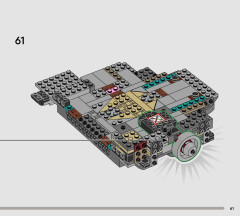 LEGO 75426 instructions page 61 – build guide