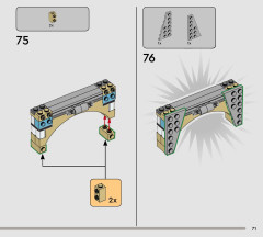 LEGO 75426 instructions page 71 – build guide