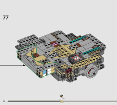 LEGO 75426 instructions page 72 – build guide