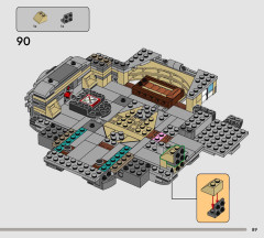 LEGO 75426 instructions page 89 – build guide