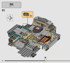 LEGO 75426 instructions page 90 – build guide