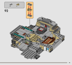 LEGO 75426 instructions page 91 – build guide