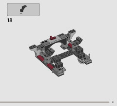 LEGO 75427 instructions page 21 – build guide