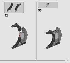 LEGO 75427 instructions page 47 – build guide