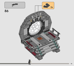 LEGO 75427 instructions page 75 – build guide