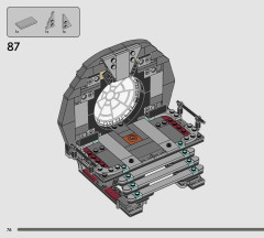 LEGO 75427 instructions page 76 – build guide