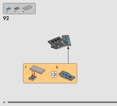 LEGO 75427 instructions page 78 – build guide
