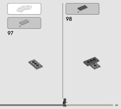 LEGO 75427 instructions page 83 – build guide
