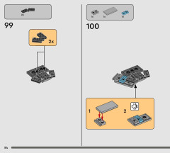 LEGO 75427 instructions page 84 – build guide