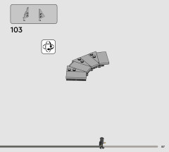 LEGO 75427 instructions page 87 – build guide