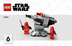 LEGO 75427 instructions page 1 – build guide