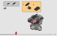 LEGO 75427 instructions page 33 – build guide