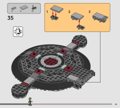 LEGO 75427 instructions page 41 – build guide