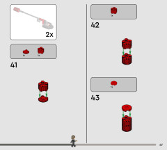 LEGO 75427 instructions page 47 – build guide