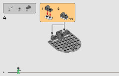 LEGO 75427 instructions page 6 – build guide