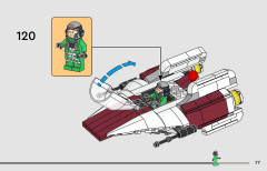 LEGO 75427 instructions page 77 – build guide