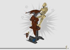 LEGO 75428 instructions page 185 – build guide