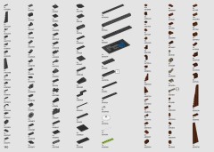 LEGO 75428 instructions page 190 – build guide