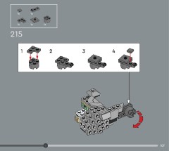 LEGO 75429 instructions page 107 – build guide