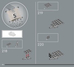 LEGO 75429 instructions page 110 – build guide