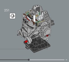 LEGO 75429 instructions page 121 – build guide